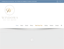 Tablet Screenshot of njwindowsonthewater.com